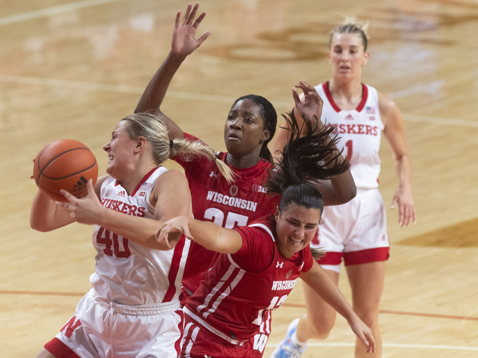 NUWBB vs Wisconsin, 12.7